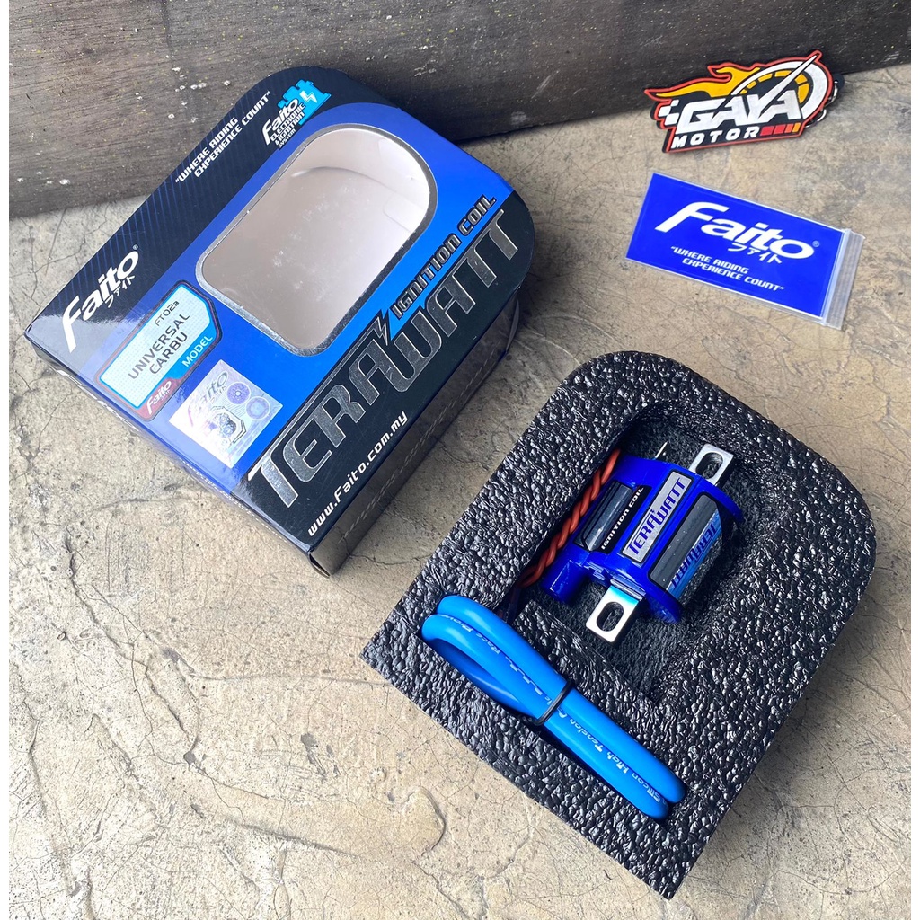 COIL COIL CUIL KUIL RACING FAITO TERWATT UNIVERSAL MOTOR CARBON 100% ORIGINAL FAITO ALSI
