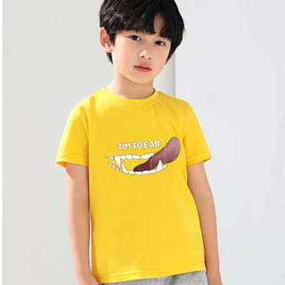 **ปลีก-ส่ง** K-2301-SHORT  /3สี/ เสื้อยืดแขนสั้นเด็กลายการ์ตูนน่ารัก ผ้านุ่มใส่สบาย ลายเยอะ สีครบ ไซส์ครบ