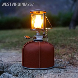 BWestvirginia267 เคสถังแก๊สเชื้อเพลิง หนัง Pu สําหรับตั้งแคมป์กลางแจ้ง