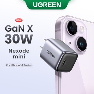 Ugreen ReBuilt 30W GaN PD Type C ที่ชาร์จเร็ว สําหรับ iPhone 14 Pro Max SAMSUNG S22