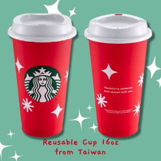 (พร้อมส่ง✳️)🇹🇼 Starbucks Taiwan สตาร์บัคส์ไต้หวัน Reusable Cup แก้วรียูส