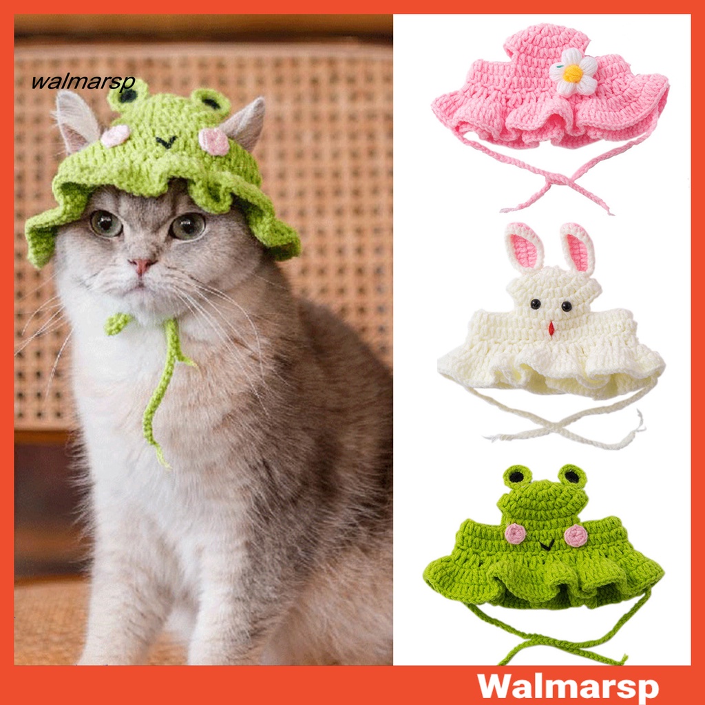 [WAP] หมวกแมว Super Soft น่ารักรูปลักษณ์ที่เป็นมิตรต่อผิวสวมใส่ง่ายสบายแต่งตัวเส้นด้ายสัตว์เลี้ยงแมว