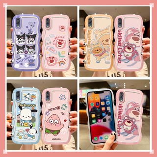 【Fashion】เคส vivo y91c เคสวีโว่ y91c เคส vivo y1s เคสโทรศัพท์มือถือแบบใส ลายการ์ตูนคลื่นใหญ่น่ารัก สําหรับ vivo y91c y1s