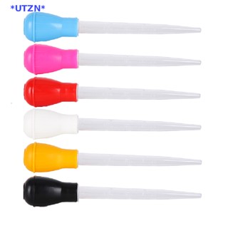 UTZN&gt; 30ml Supply tube aquarium clean tool pipette fish tank siphon pump water changer new