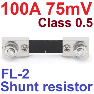 100A 75mV FL-2 class 0.5 DC Current Shunt Resistor