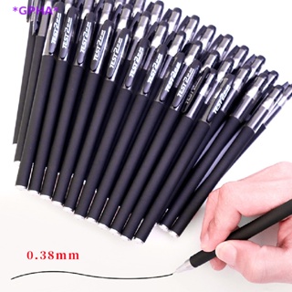 GPHA&gt; 10pcs High Quality 0.5 0.38mm Clear Liquid Ink Ball Pen For Student School Office new