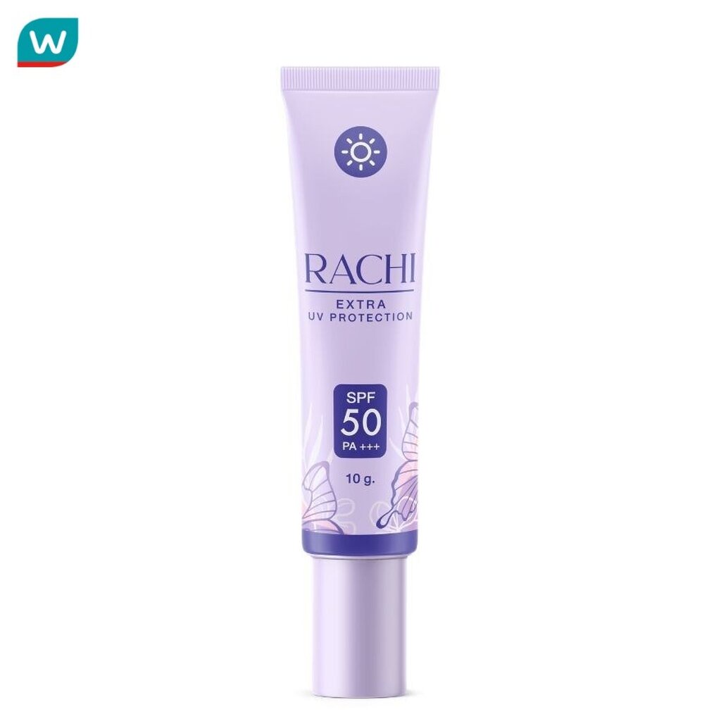 Rachi ราชิ เอ็กซ์ตร้า ยูวี โพรเทคชั่น เอสพีเอฟ 50 พีเอ+++ 10 กรัม ครีมกันแดด ป้องกันแสงแดด สินค้า