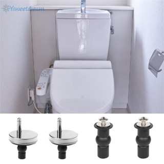 【SWTDRM】Toilet Seat Screws Size: As Shown 1 Pair Universal Back To Wall Metal Durable-【Sweetdream】