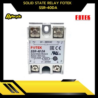 SOLID STATE RELAY FOTEK SSR-40DA