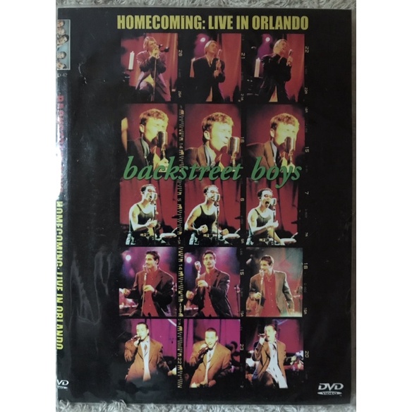 DVD Backstreet Boys Homecoming Live In Orlando. ดีวีดี แบ็กสตรีตบอยส์  คอนเสิร์ต ออแลนโด้ (แนวแอคชั่