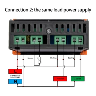Aideepen STC1000 STC-1000 ตัวควบคุมอุณหภูมิ thermostat เทอร์โมสตัต เครื่องควบคุมอุณหภูมิ AC 110-220V ด้วยเทอร์มิสเตอร์