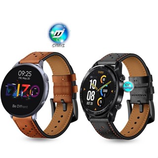 สายนาฬิกาข้อมือ สายหนัง สําหรับ realme DIZO Watch R realme Techlife DIZO Watch R Talk GO realme DIZO