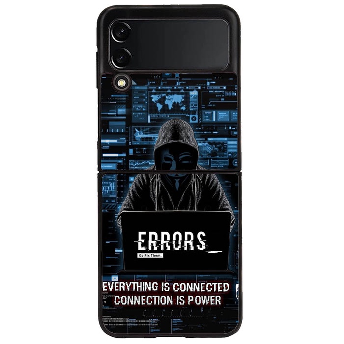 เคส Samsung Galaxy Z Flip 3 Z Flip 4 Z พับ 4 Z พับ 3 ข้อผิดพลาด Go Fix Them D45