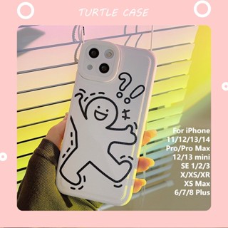[พร้อมส่ง] เคสโทรศัพท์มือถือหนัง ลาย Tik Tok สําหรับ Apple iPhone 14 13 12 11 PROMAX XS XR XSMAX SE2020 6 7 8PLUS MINI
