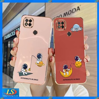 เคสโทรศัพท์มือถือ ลายการ์ตูนนักบินอวกาศ Nasa สําหรับ Redmi 9C Redmi 10A 9A 9 9T 9C 10 10C Redmi 10 5G XQ