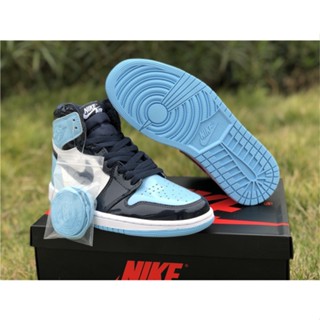 Air Jordan 1 Retro High OG “UNC Patent Leather” Obsidian/Blue Chill-White UK