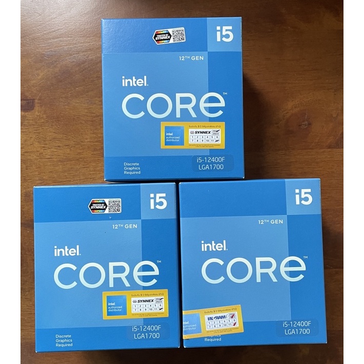 CPU INTEL CORE I5-12400F 2.5 GHz /4.4 GHz (6 Core / 12 Threads)