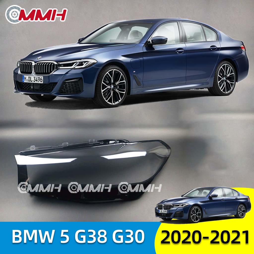 BMW 5 BMW5 G38 G30 2020-2021 เลนส์ไฟหน้า ฝาครอบไฟหน้า ไฟหน้ารถยนต์ ไฟหน้าสําหรับ ฝาครอบไฟหน้าตรงรุ่น