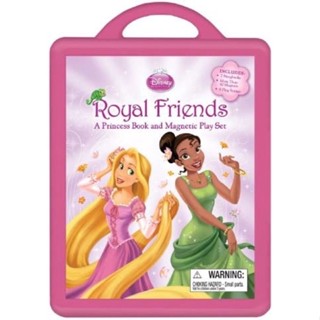 Royal Friends หนังสือเจ้าหญิงและชุดของเล่นแม่เหล็ก เจ้าหญิงกบ เจ้าหญิงราพันเซล