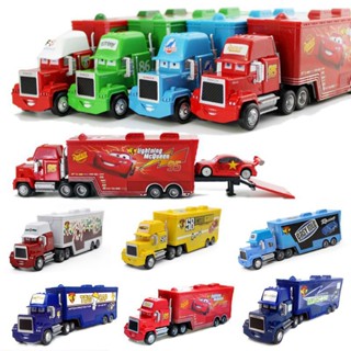 Mcqueen King Jackson Storm Racer Cars Mack Lightning Truck ของเล่นสําหรับเด็ก