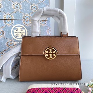 👑ผ่อน0%~แท้100%👑79329 กระเป๋าสะพาย Tory burch Miller Top-Handle Satchel