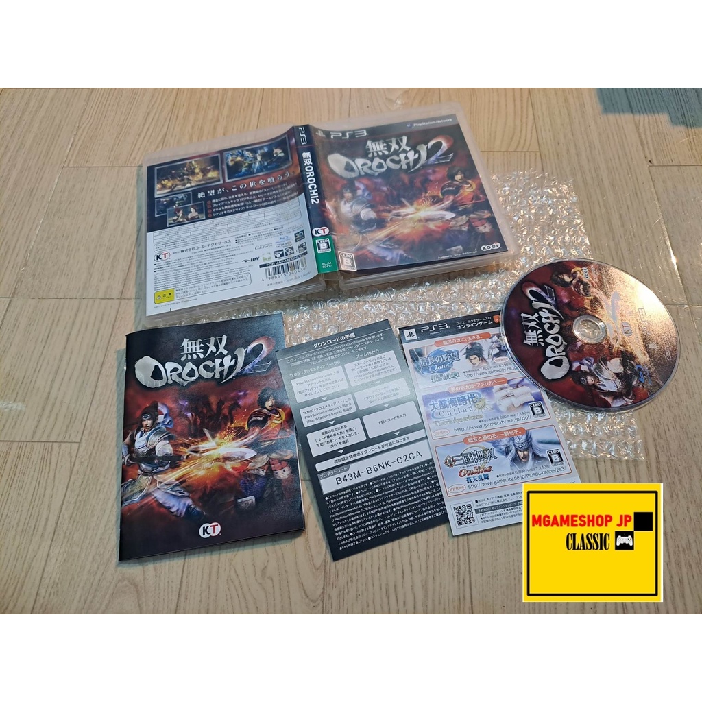 แผ่นเกมส์ PS3 (แท้ JAPAN 100 %) Musou Orochi 2 BLJM-60417