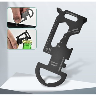 Outdoor Multi-Function EDC เครื่องมือเปิดขวด Gadget อุปกรณ์ตั้งแคมป์ Survival อุปกรณ์ตกปลา