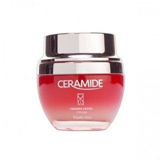 farmstay farm stay ceramide firming facial cream เซราไมด์ เฟิร์มมิ่ง ครีมบำรุงผิวหน้า 50ml