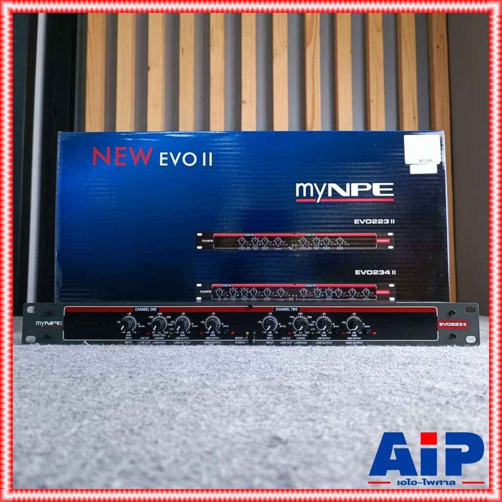 MYNPE EVO-223 II รุ่นใหม่ crossover MY NPE Cossover EVO 223 ii ยี่ห้อ ครอสโอเวอร์ รุ่น EVO223ii ครอส2ทาง ครอส 2ทาง 2 ...