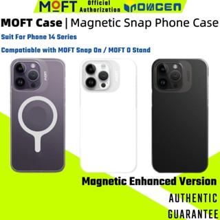 Moft Case Magnetic เคสโทรศัพท์มือถือ แบบแม่เหล็ก กันกระแทก สําหรับ phone 14 Plus Pro Max Series Snap Case