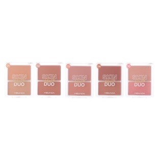 Mei Linda Skin Blush Duo #MC5085 : meilinda เมลินดา สกิน บลัช ดูโอ้ x 1 ชิ้น alyst