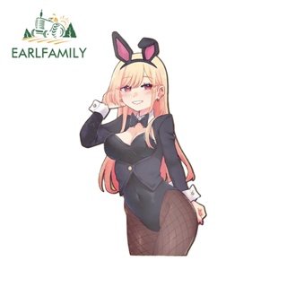 Earlfamily สติกเกอร์ ลายการ์ตูน Kitagawa Marin My Dress Up Darling ขนาด 13 ซม. กันรอยขีดข่วน แบบสร้างสรรค์ สําหรับตกแต่งรถยนต์