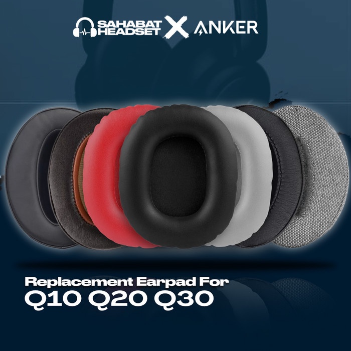 ฟองน้ําครอบหูฟัง สําหรับ Anker Soundcore Q10 Q20 Q30 Q10 20 30 Pad