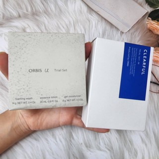 พร้อมส่ง แท้100% เซตทดลอง orbis quasi drug trial set (1set 3ชิ้น) สกินแคร์ พรีเมี่ยม จาก ญี่ปุ่น สูตรลดริ้วรอย และ ลดสิว