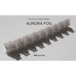 WS Switches Aurora Series [ FOG ], [ PINK ], [ CLEAR ] 5-pin สีสันสวยงาม