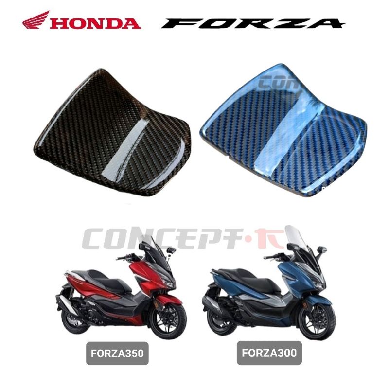 ฝาปิดช่องเติมน้ำมัน ผ้าCARBONแท้ honda FORZA300และ350 2018-2025