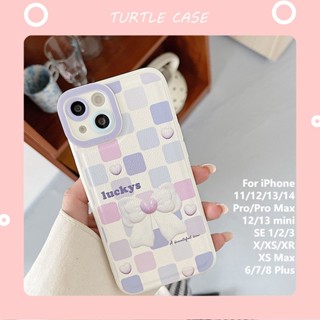 [พร้อมส่ง] เคสป้องกันโทรศัพท์มือถือ ลายผีเสื้อ สําหรับ Apple iPhone 14 13 12 11 promax XS XR xsmax se2020 6 7 8plus Mini