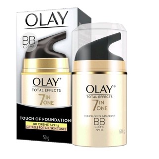 Olay total effect touch of foundation SPF15 BB Cream ครีมโอเลย์บีบีครีมสำหรับกลางวัน ขนาด 50 g.