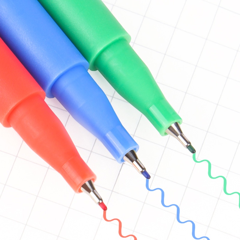 ปากกาเจลไฟเบอร์น่ารัก 0.4 มม. 10 สี สําหรับนักเรียน