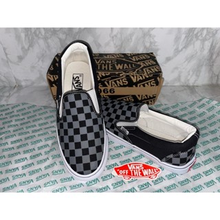 [พร้อมส่ง 24 ชั่วโมง] VANS CHECKERBOARD SLIP ON CANVAS ขายดี LELAKI PEREMPUAN PALING MURAH CLASIK PREMIUM GRADE /*