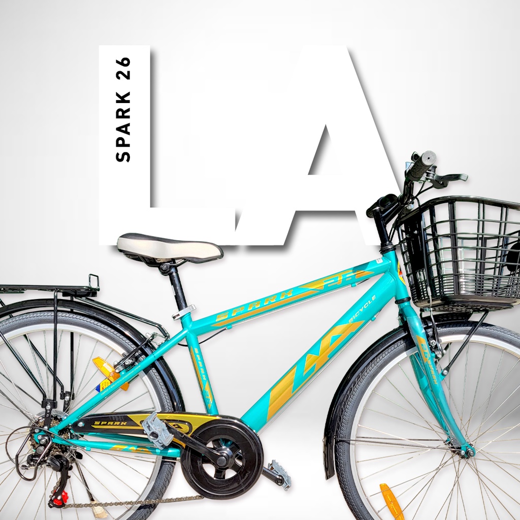 รถจักรยาน LA Bicycle จักรยาน รุ่น SPARK 26" 6speed