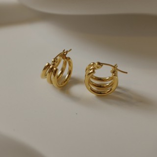 chic appeal - GABRIELA, the triple hoops earring