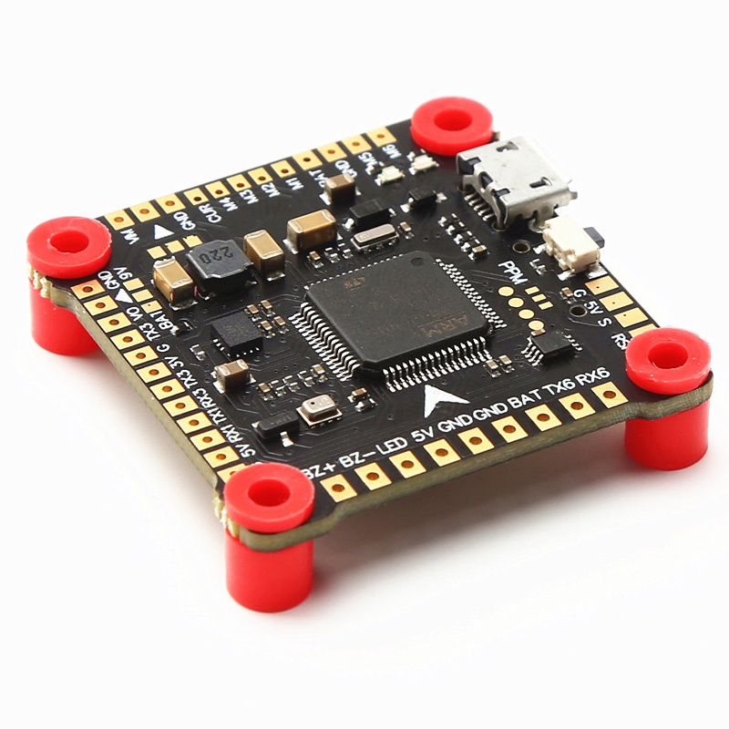 Betaflight F4V3S F4 V3 V3S PLUS FC บอร์ดควบคุมการบิน บารอมิเตอร์ในตัว OSD สําหรับเครื่องบินบังคับ QA