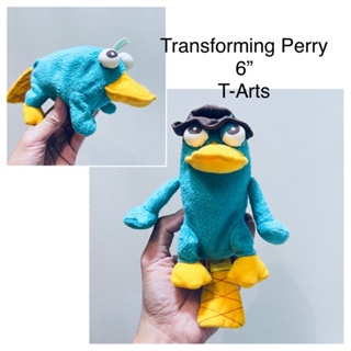 #ตุ๊กตา #ตุ่นแพรี่ #กลับด้านได้ #ลิขสิทธิ์แท้ #เท่มากๆ #Perry Phineas and Ferb T-Arts #Disney Transforming Reversible