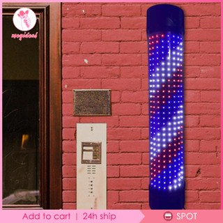 [MEGIDEAL] ป้ายไฟ LED หมุนได้ สําหรับร้านทําผม ร้านตัดผม