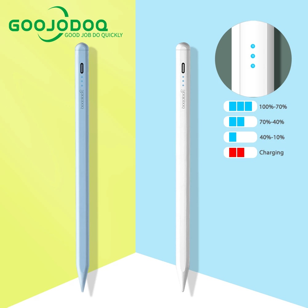 GOOJODOQ Stylus Pen With Palm Rejection Tilt  Pencil For iPad Pro11 2022 Air 4 5 gen10 9 8 7