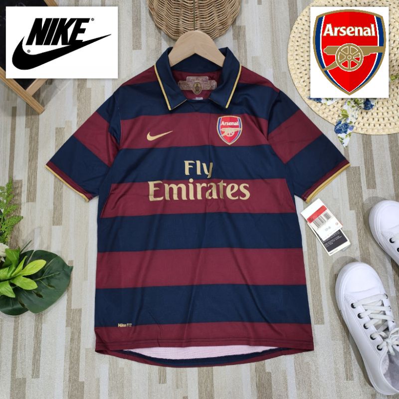 เสื้อทีม Arsenal ปี 2007-08 ยี่ห้อ Nike ป้ายห้อย แท้ งานหายาก สวยมากๆ