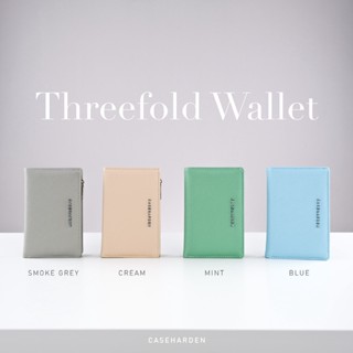 (ใช้โค้ด:CH1SEP2ลด125.-) [3ทบ] Caseharden Threefold Wallet กระเป๋าสตางค์ใบกลาง พร้อมกล่อง