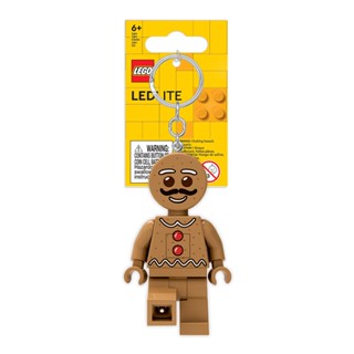 LEGO พวงกุญแจไฟฉาย เลโก้ ของขวัญ คริสต์มาส ขนมปังขิง Christmas Ginger Bread LED Keychain