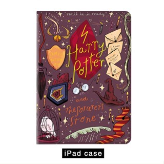 harry potter เคสไอแพด air 1/2/3/4/5 mini 6 เคส 10.9 gen10 10.2 gen 7 8 9 2020/21/22 pro 11 tri-fold case pen slot
